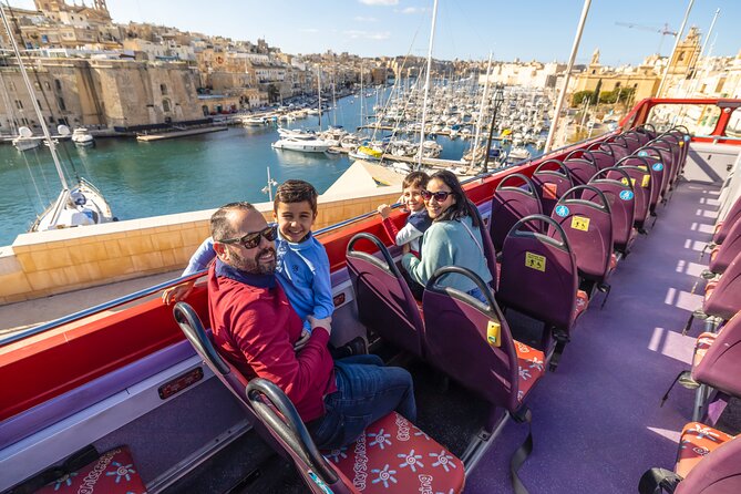 1-Day Hop-On Hop-Off Bus + Harbour Cruise Ticket - Why this Valletta combo works: harbour views plus 24-hour buses