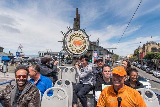 1 Day Hop-On Hop-Off Tour Plus Night Tour - Waterfront highlights: Fisherman’s Wharf, Pier 39, and Ghirardelli Square