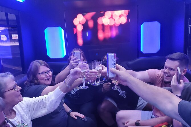 1 Hour Private Las Vegas Party Bus Tour - The Sphere at night: what you’re really going for