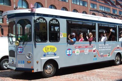 1 or 2 Day HOP-ON & HOP-OFF Narrated Trolley Tour of Boston - The App Perk: How the Free GPS Walking Tours Extend Your Day