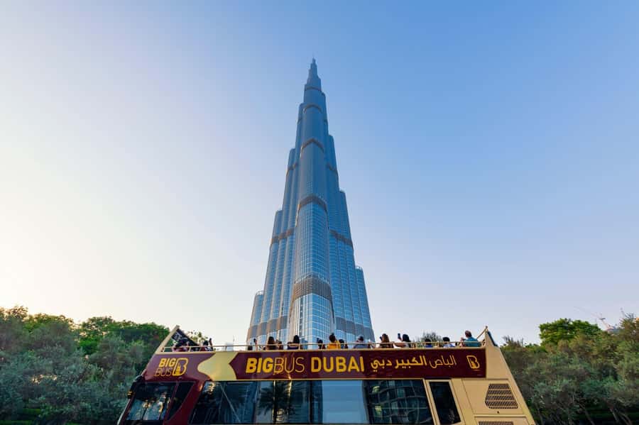5-Day Pass: Hop-On Hop-Off, Lost World Aquarium, Dubai Frame - Dubai Frame: old vs new views in one practical stop
