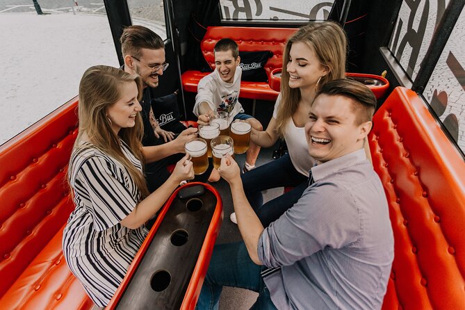 Adults-only Prague Beer Bus Tour - The route: Old Town, Parizská Street, and the big square moments