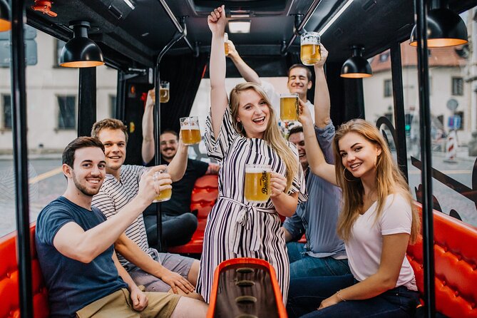 Adults-only Prague Beer Bus Tour - Prague Castle from the outside: a view break, not a full visit