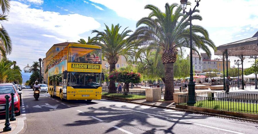 Ajaccio: Town Highlights and Coast Open-Top Bus Tour - Napoleon Stops: What You’ll Actually Notice on the Ground