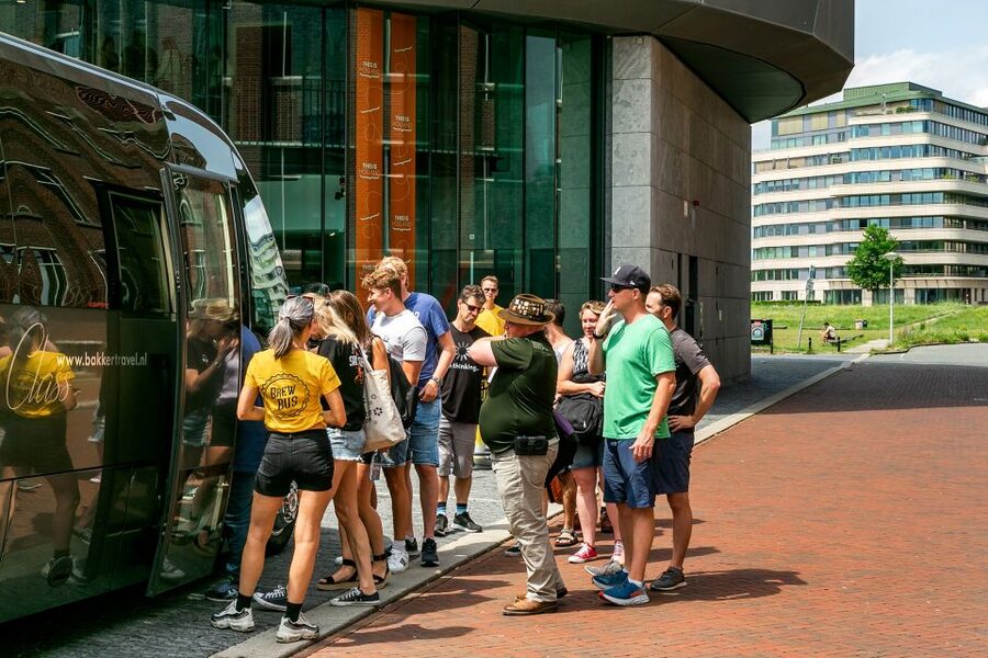 Amsterdam: Guided Craft Beer Brewery Bus Tour with Tastings - Stop One: Oedipus Brewing for a First Round of Amsterdam-Style Tastings