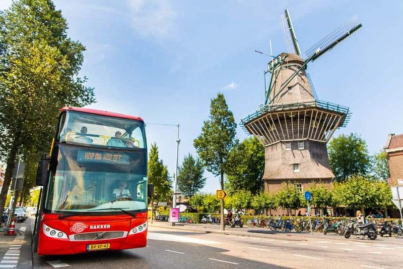 Amsterdam: Hop-On Hop-Off Bus and Boat options - Bus route basics and the simple rhythm of hopping on