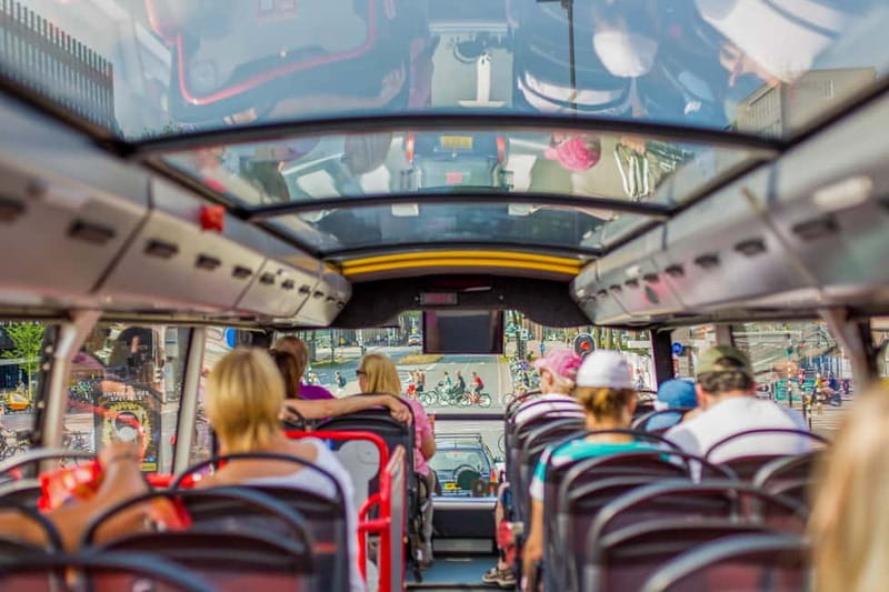 Amsterdam: Hop-On Hop-Off Bus and Boat options - The audio guide and WiFi: helpful, but use your eyes too