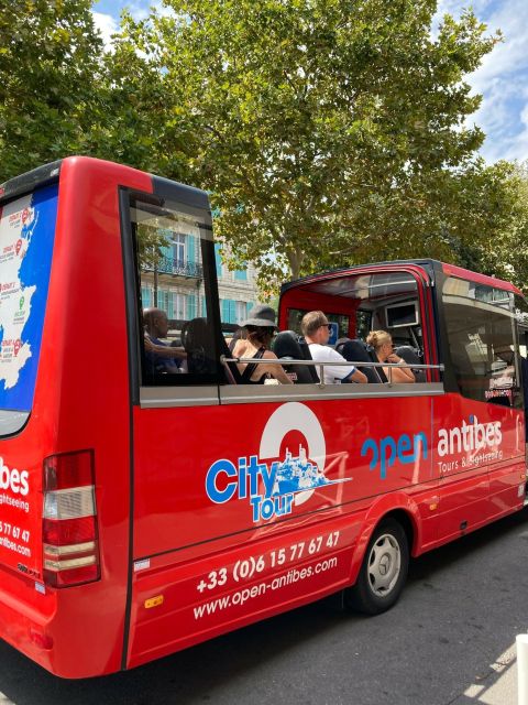 Antibes: 1 or 2-Day Hop-on Hop-off Sightseeing Bus Tour - Audio guide in 10 languages: make it work for you