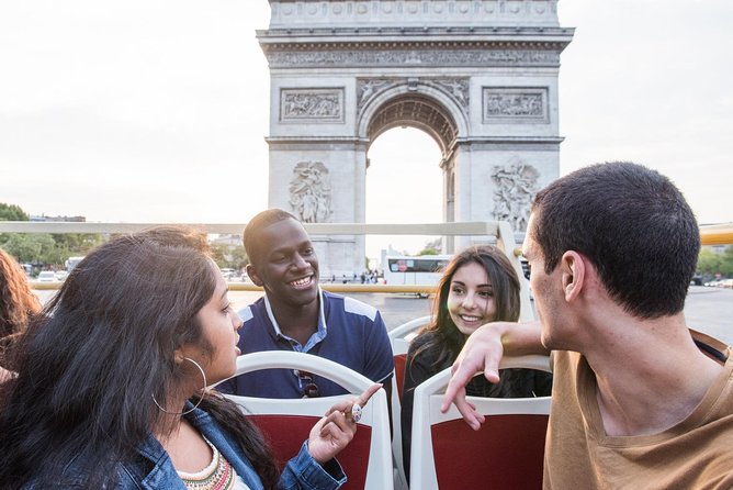 Arc de Triomphe Self-Guided Ticket & Big Bus Hop-On Hop-Off - Where youll go first: ticket redemption at 11 Av. de lOpéra