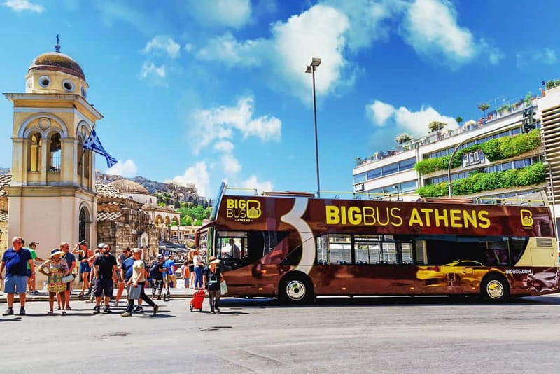 Athens: Big Bus Hop-on, Hop-off Tour by Open-Top Bus - Getting oriented fast: where to board the Big Bus in Athens