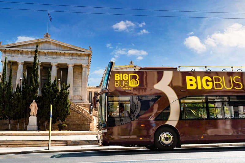 Athens: Big Bus Hop-on, Hop-off Tour by Open-Top Bus - The Purple Route (Piraeus): cruise-terminal convenience plus maritime mood