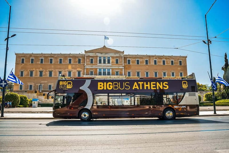 Athens: Big Bus Hop-on, Hop-off Tour by Open-Top Bus - Pick your route: Red (Athens), Purple (Piraeus), and Green (Riviera) and how they connect