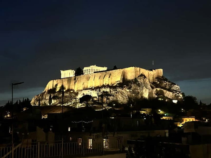 Athens: Big Bus Live-Guided Night Tour by Open-Top Bus - Athens after dark from a big open-top bus