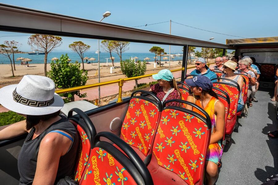 Athens: City Sightseeing Hop-On Hop-Off Bus Tour - Temple of Zeus, Parliament, and the National Gardens Reset Button