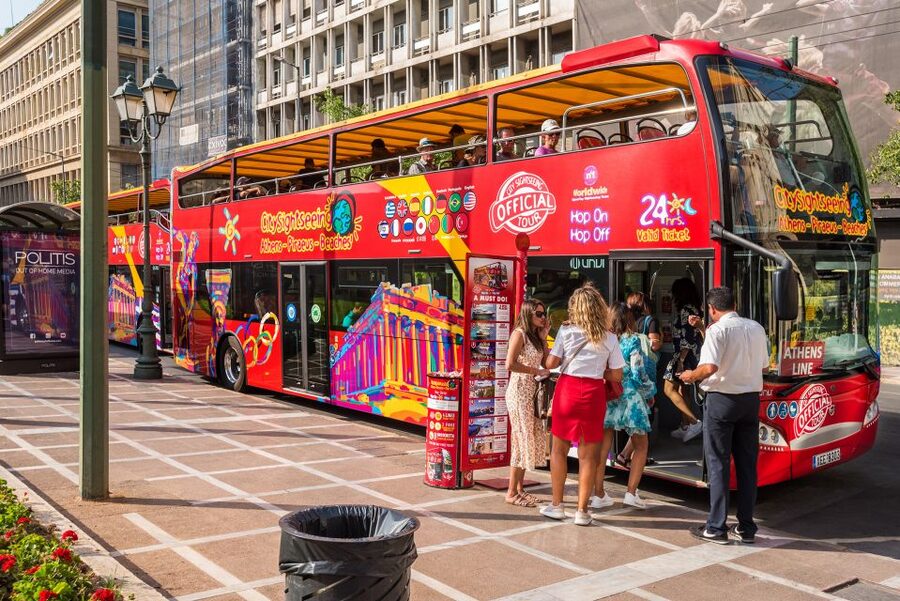 Athens: City Sightseeing Hop-On Hop-Off Bus Tour - Museums and Stadiums: National Archaeological and the Ancient Olympic Track