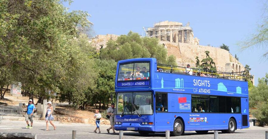 Athens, Piraeus, and Coastline: Blue Hop-On Hop-Off Bus - What you’re actually paying for: value of $14 across two days