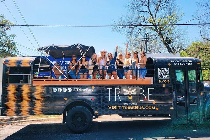 Austin Murals & Mimosas Roofless Party Bus Tour - What’s Included Onboard (And What That Means for Your Group)