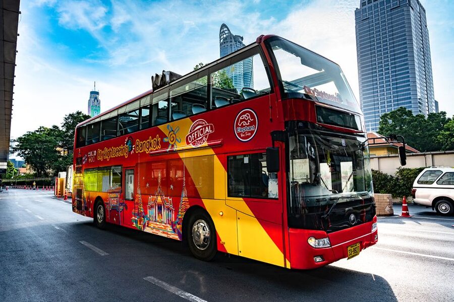 Bangkok: City Sightseeing Hop-On Hop-Off Bus Tour - First Impressions: a hop-on hop-off built around audio and choice
