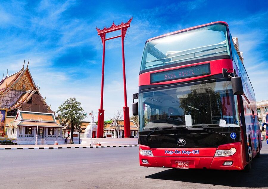 Bangkok: Hop-On Hop-Off Bus with 24, 48 or 72-Hour Validity - Open-Air Views vs. Air-Conditioned Comfort (And the Audio Setup)