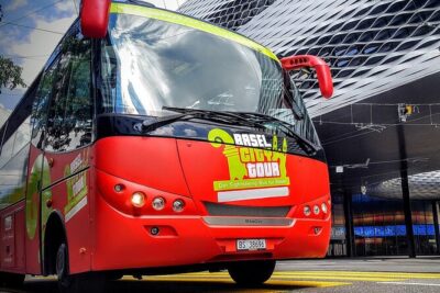 Basel City Sightseeing Bus Tour - Audio headset and smartphone app: when it’s brilliant, when it’s annoying