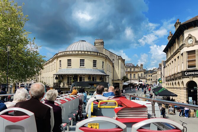 Bath Tootbus Hop-on Hop-off Sightseeing Bus Tour - Price value: $28.89 that covers two routes if you use it right