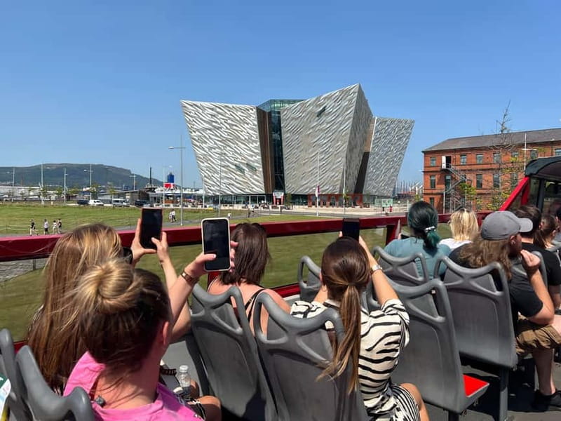 Belfast: Giant's Causeway Tour and 2-Day Open Top-Bus Tour - Belfast hop-on hop-off days 2 and 3 with 19 stops