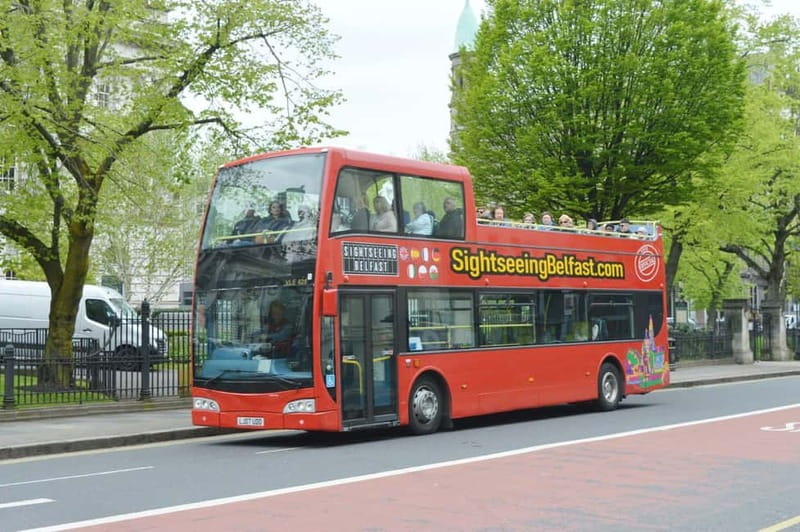Belfast: Hop-On Hop-Off Belfast Open Top Bus Tour - Starting near Belfast City Hall: how to use the hop-on hop-off style