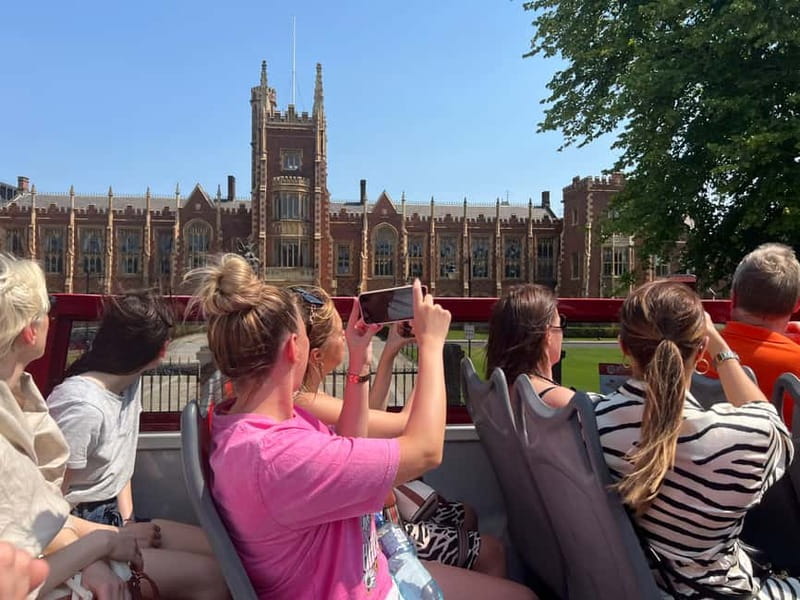Belfast: Hop-on Hop-off Bus Tour With Live Guides - Getting Oriented in Belfast from Donegall Square West