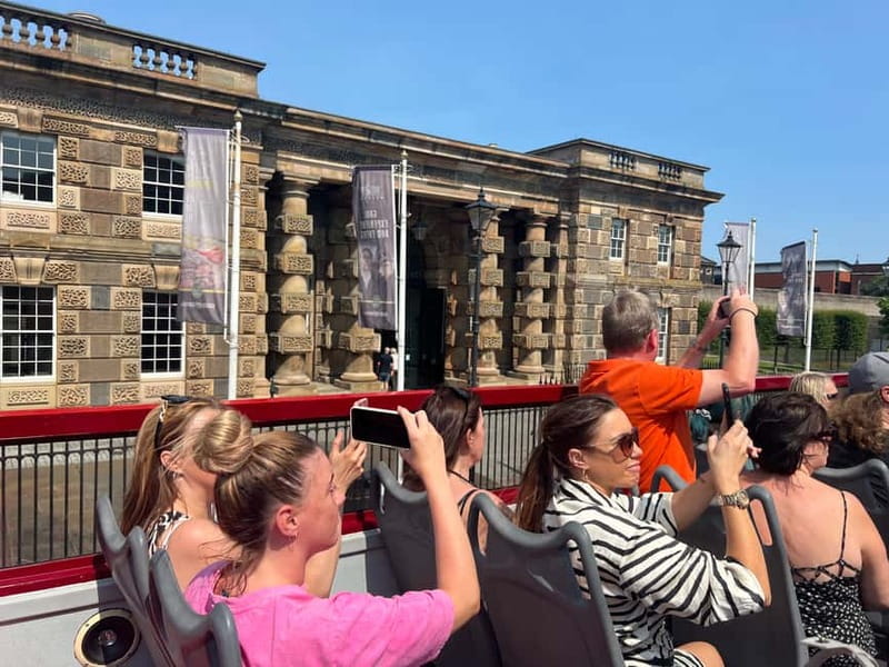 Belfast: Hop-on Hop-off Bus Tour With Live Guides - Comfort, Photos, and Open-Top Reality in Belfast Weather