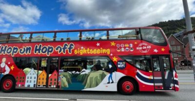 Bergen: 24-Hour Hop-On Hop-Off Bus Ticket - Audio guide on board: the best way to understand Bergen fast