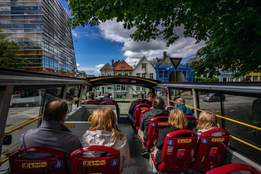 Bergen: City Sightseeing Hop-On Hop-Off Bus Tour - Audio guide in real time: turning stops into stories