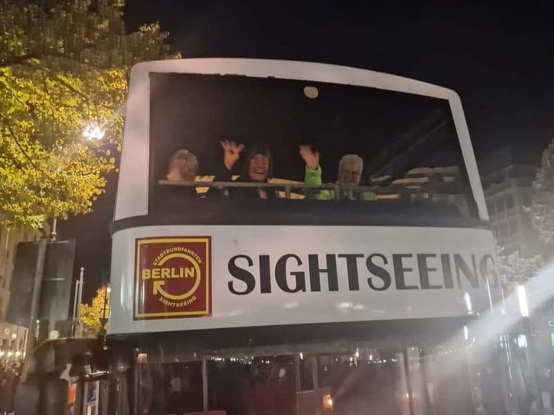 Berlin: Bus Tour by Night with Live Commentary - Key highlights to look for
