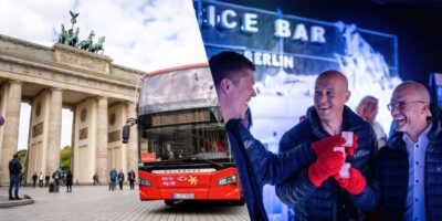 Berlin: Hop-On Hop-Off Bus and Icebar Ticket Combo - Buses every 25–30 minutes: planning your day without overthinking it