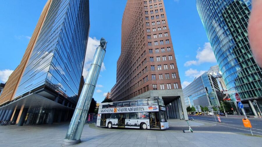 Berlin: Hop-on Hop-off Bus Tour with Live Commentary - Price and time value: $22 for a whole day of major sights