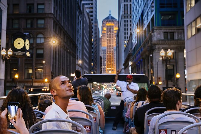 Big Bus Chicago: Sunset Tour by Open-Top Bus with Live Guide - Key things to know before you ride