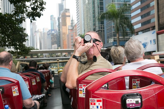 Big Bus Hong Kong Open Top Hop-On Hop-Off Sightseeing Tour - Central to your first ride: how boarding really feels
