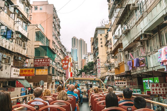 Big Bus Hong Kong Open Top Hop-On Hop-Off Sightseeing Tour - Causeway Bay to The Peak Tram: views, plus one very practical upgrade