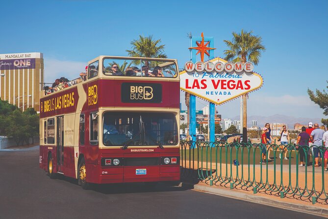 Big Bus Las Vegas: Hop-On Hop-Off Sightseeing Bus Tour - The Route in Plain English: MGM Grand to the Welcome Sign