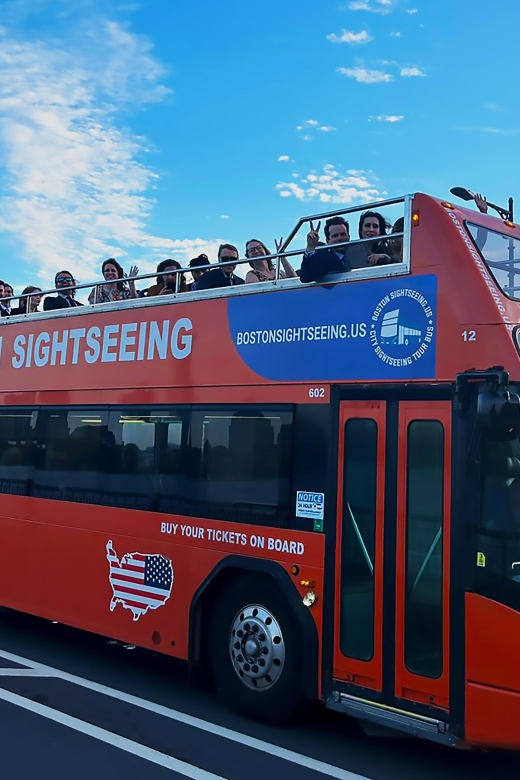 Boston: Hop-On Hop-Off Double-Decker Bus Sightseeing Tour - On the Bus: What You Get While You Ride