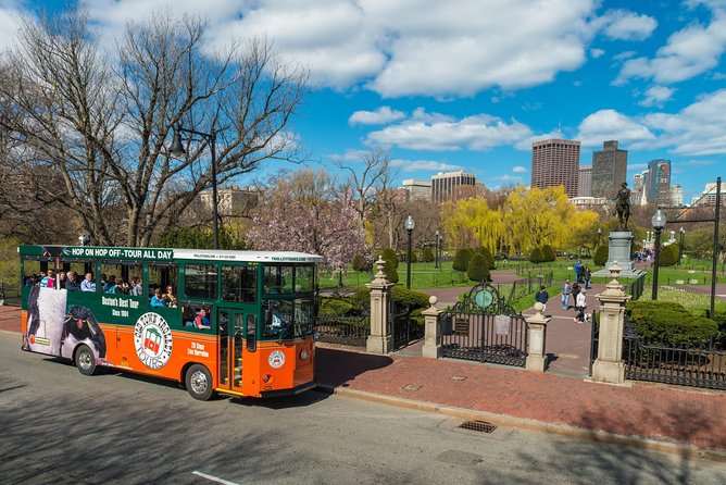Boston Hop-On Hop-Off Trolley Tour with 13 Stops - Tea Party Ships, Children’s Museum, Fort Point: history plus variety
