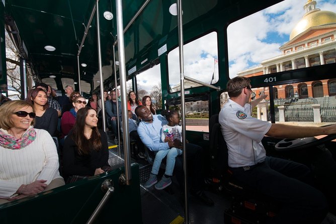 Boston Hop-On Hop-Off Trolley Tour with 13 Stops - North End to USS Constitution: neighborhoods plus big Boston landmarks