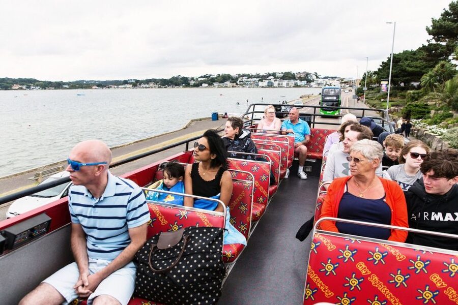 Bournemouth: City Sightseeing Hop-On Hop-Off Bus Tour - The return path: Penn Hill, The Triangle, and Westbourne repeats