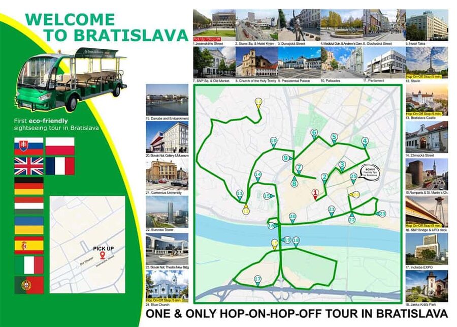 Bratislava: Hop-On Hop-Off Full Day+River Cruise & UFO tower - Jesenského 4: How the Day Plan Actually Feels on the Ground