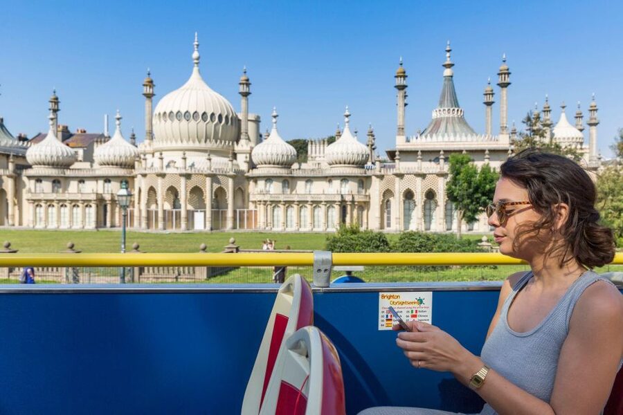 Brighton: City Sightseeing Hop-On Hop-Off Bus Tour - The audio and staff: why it feels easy to follow