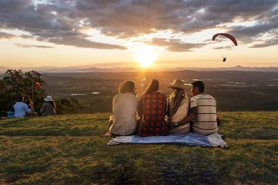 Brisbane: Hop on Hop off Bus to Tamborine Mountain - Wine, beer, and distillery time on the Red Line