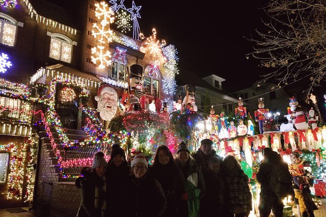 Brooklyn Dyker Heights Christmas Wonderland Bus Tour - Guides, music on the bus, and staying together
