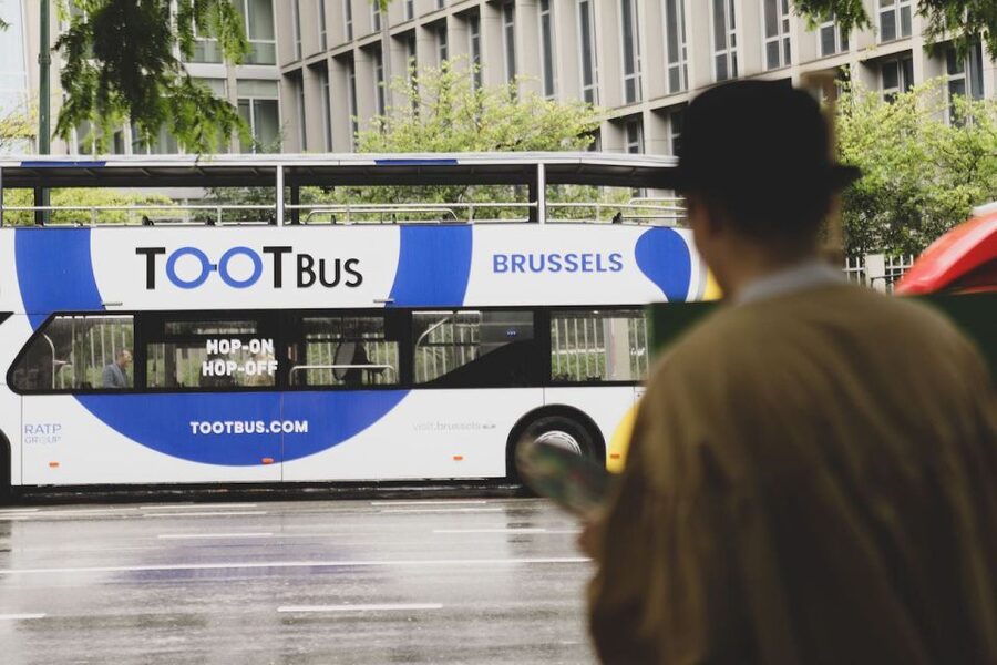 Brussels: Sightseeing Sunset Bus Tour - Cinquantenaire Park and the Royal Palace: where the lights matter most