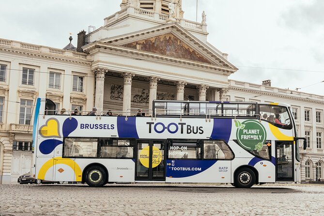 Brussels Tootbus Discovery Hop-on Hop-off and Ferris Wheel - WiFi on board: handy when it works, frustrating when it doesn’t