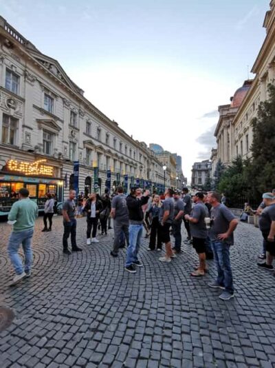 Bucharest city tour: Hop-on Hop-off sightseeing minibus - Getting started: your pick-up at Grand Hotel Bucharest and timing slots