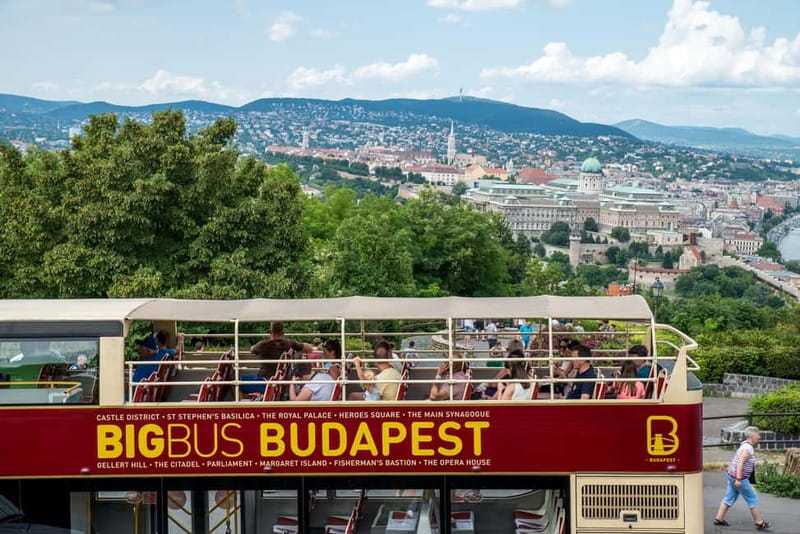 Budapest: Big Bus Hop-On Hop-Off Tour by Open-top Bus - Where You Start: József Attila u. 24 and Stop Number Reality